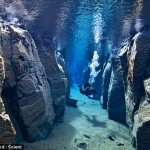 Imagine subacvatica plăcile tectonice Nord Americană şi Euroasiatică