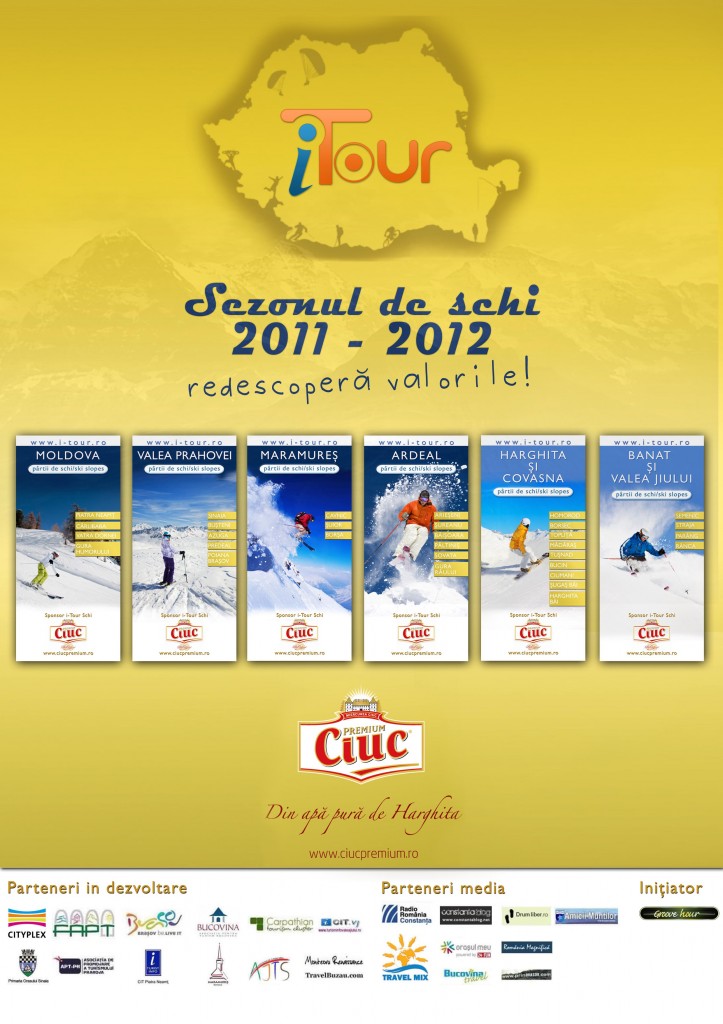 114 pârtii de schi promovate prin proiectul “i-Tour Schi”