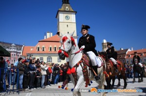 Zilele Brasovului - Coborarea Junilor in Cetate